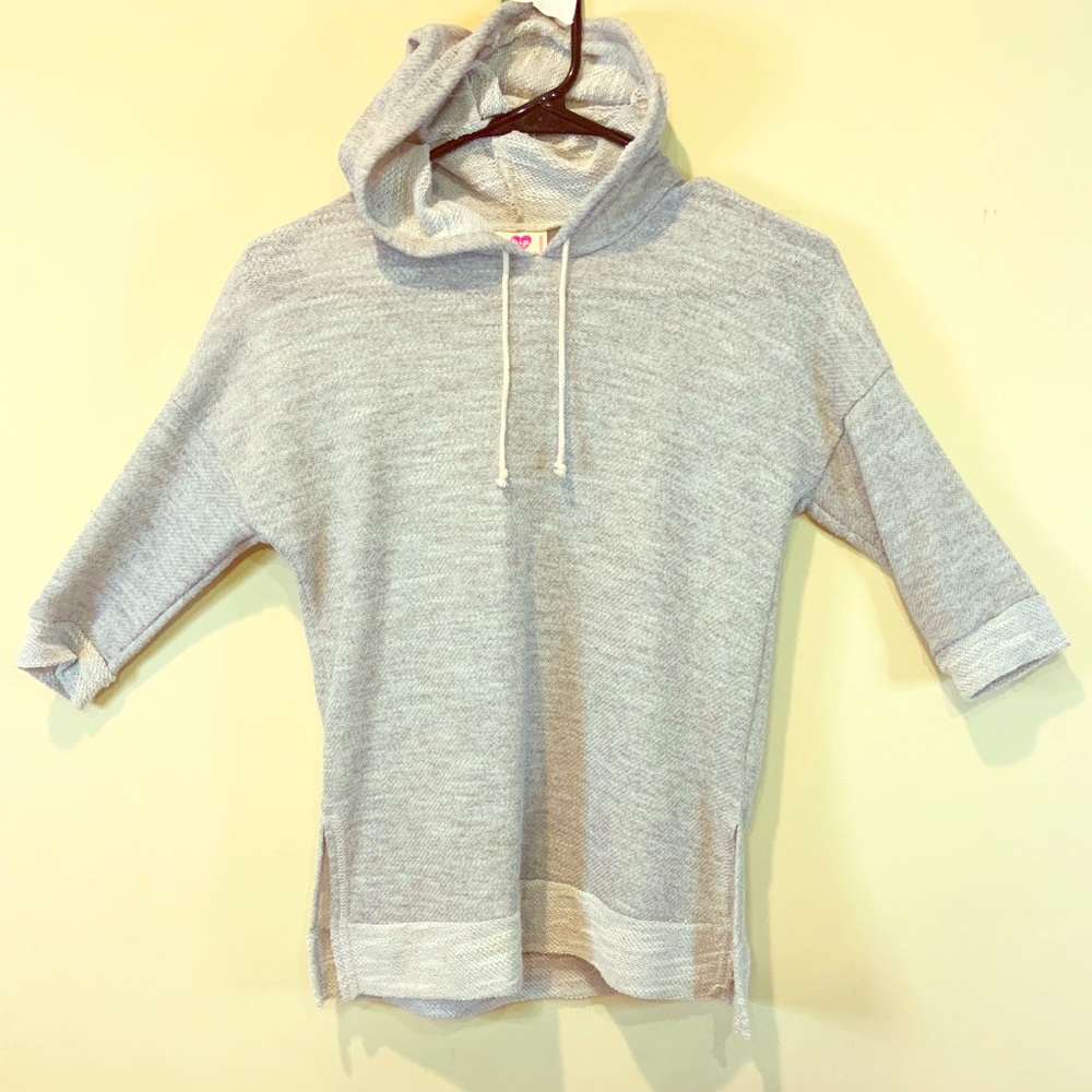 A kids medium gray sweatshirt